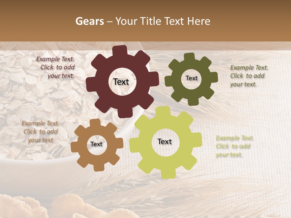 Lunch Pot Natural PowerPoint Template