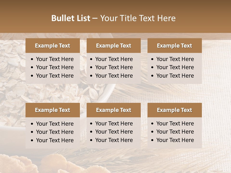 Lunch Pot Natural PowerPoint Template