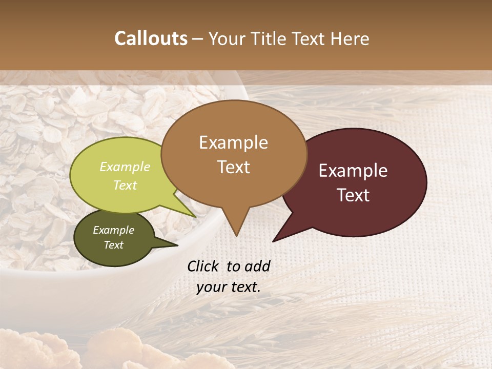 Lunch Pot Natural PowerPoint Template