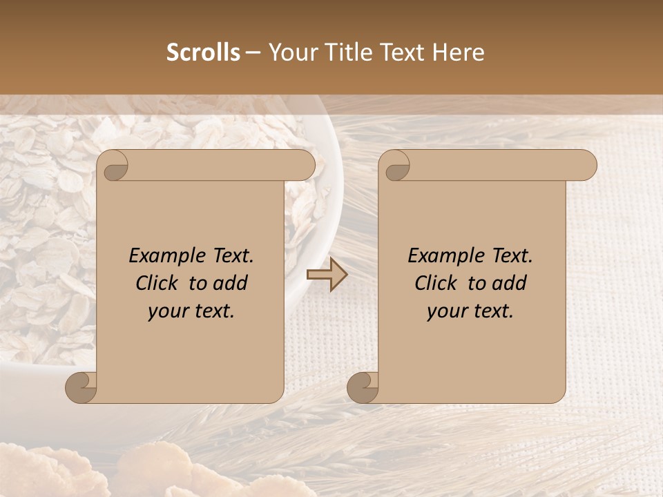 Lunch Pot Natural PowerPoint Template