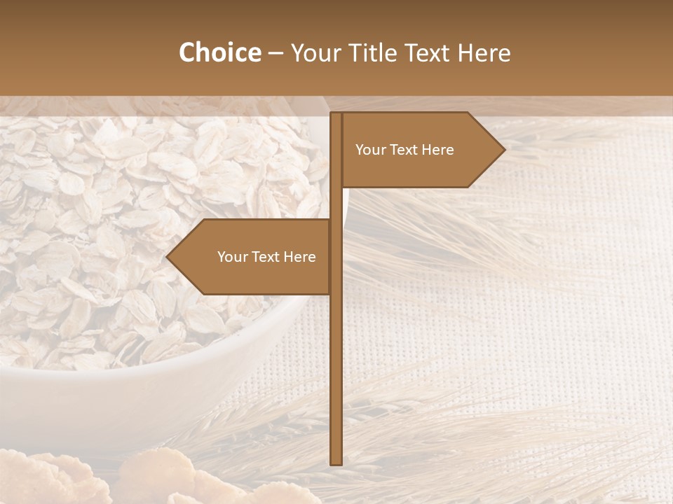 Lunch Pot Natural PowerPoint Template