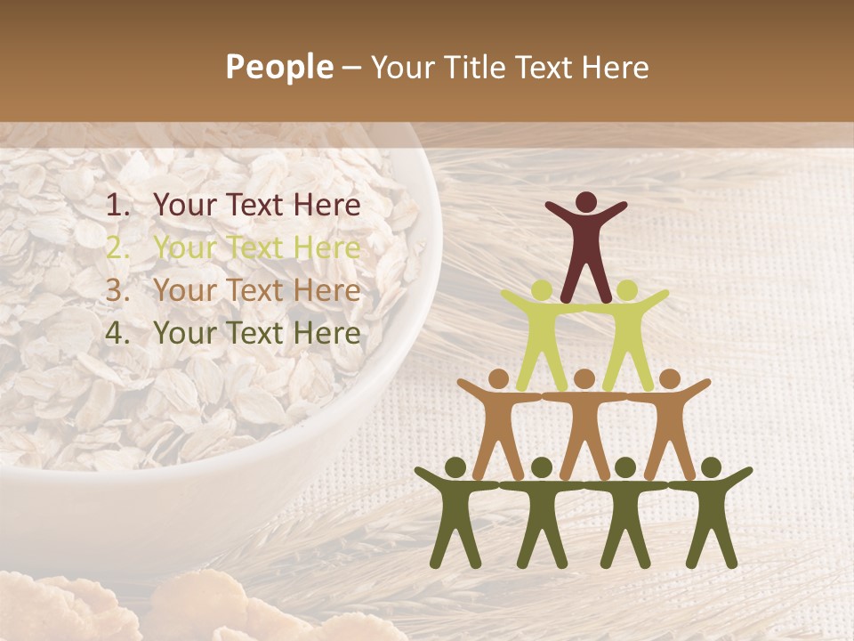 Lunch Pot Natural PowerPoint Template