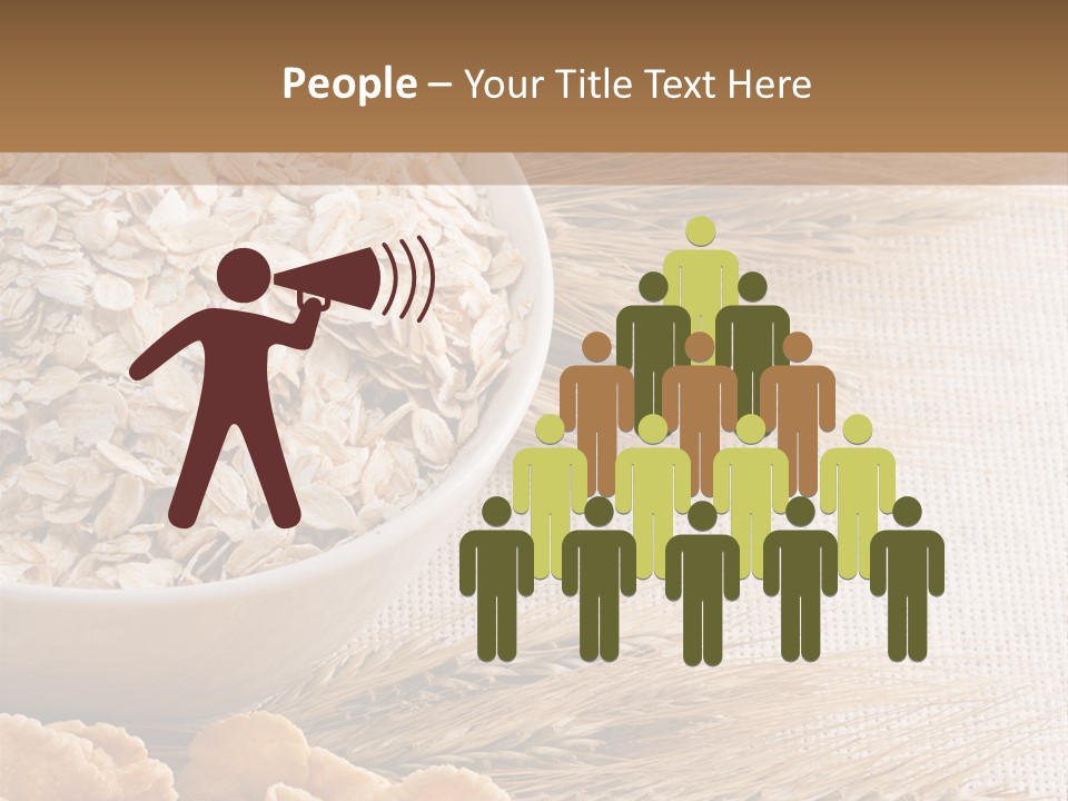 Lunch Pot Natural PowerPoint Template