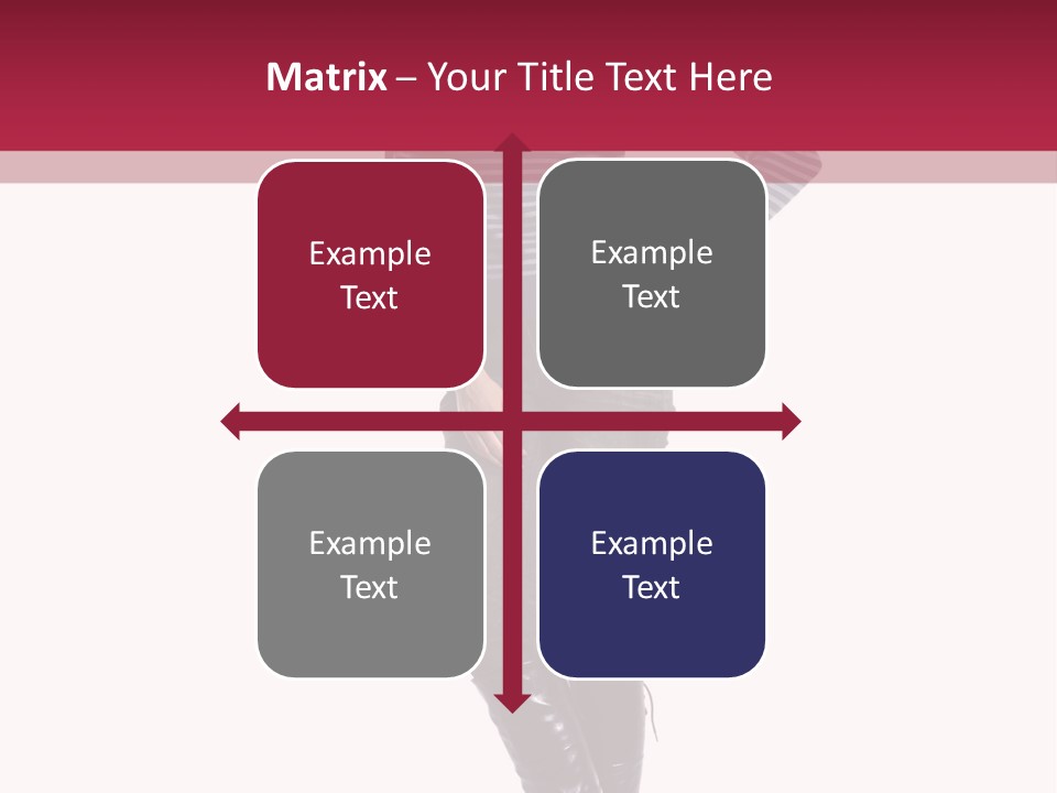 Elegance Young Scarf PowerPoint Template