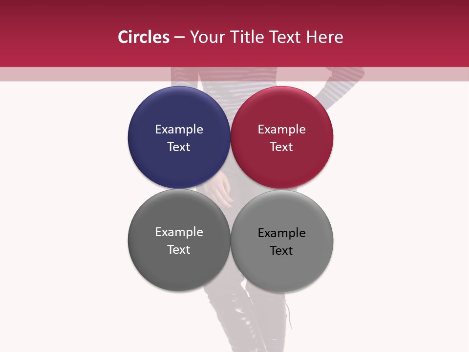 Elegance Young Scarf PowerPoint Template