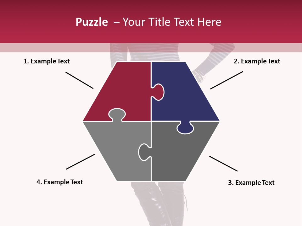 Elegance Young Scarf PowerPoint Template