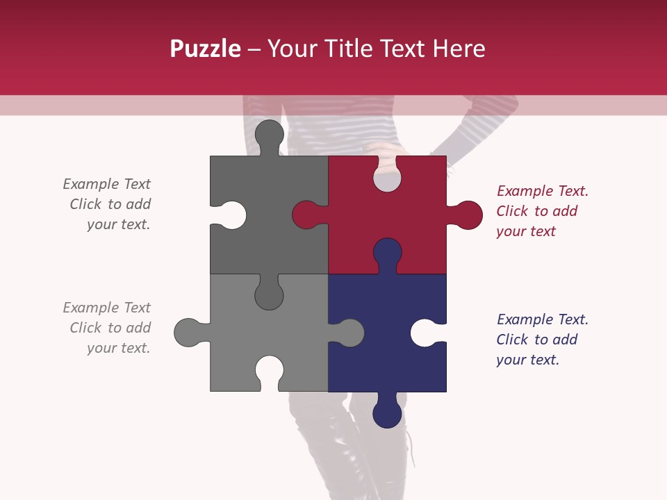 Elegance Young Scarf PowerPoint Template