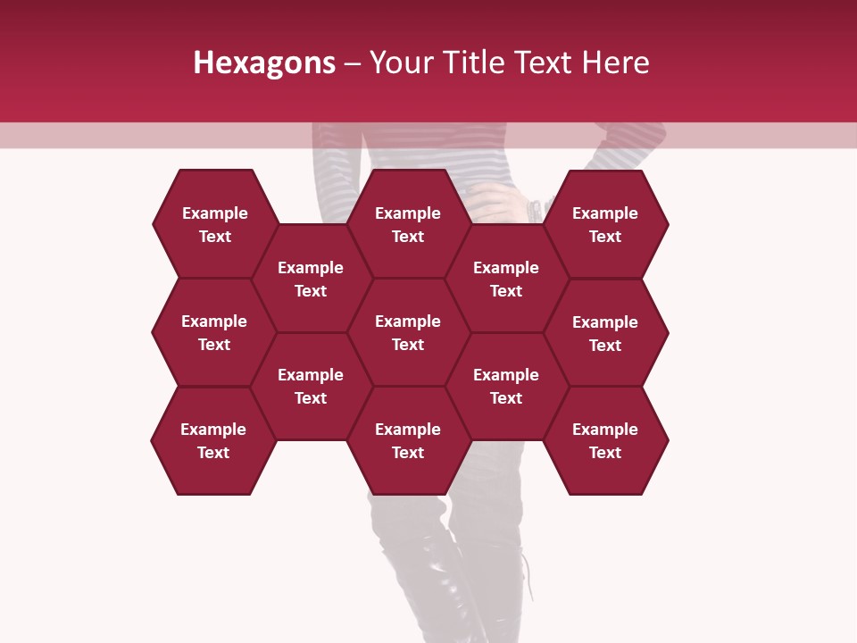 Elegance Young Scarf PowerPoint Template