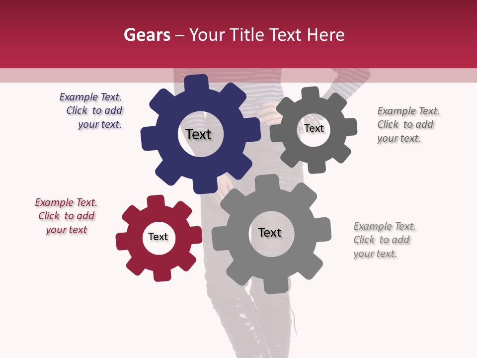 Elegance Young Scarf PowerPoint Template