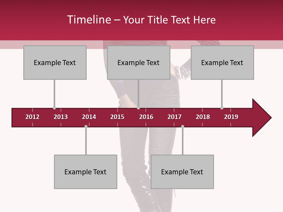 Elegance Young Scarf PowerPoint Template