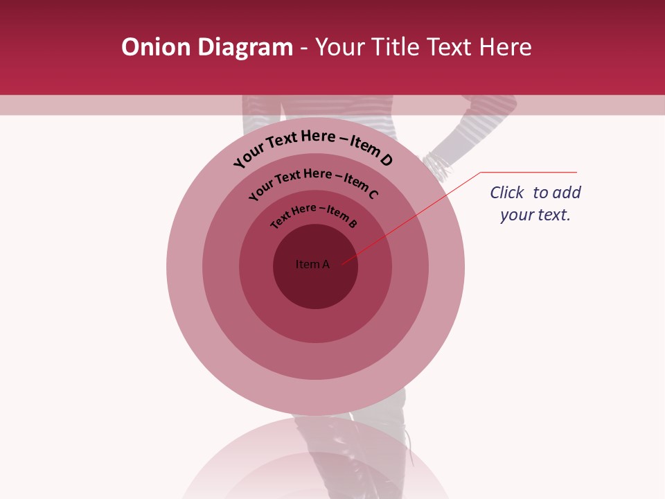 Elegance Young Scarf PowerPoint Template