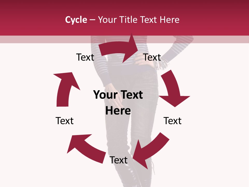 Elegance Young Scarf PowerPoint Template