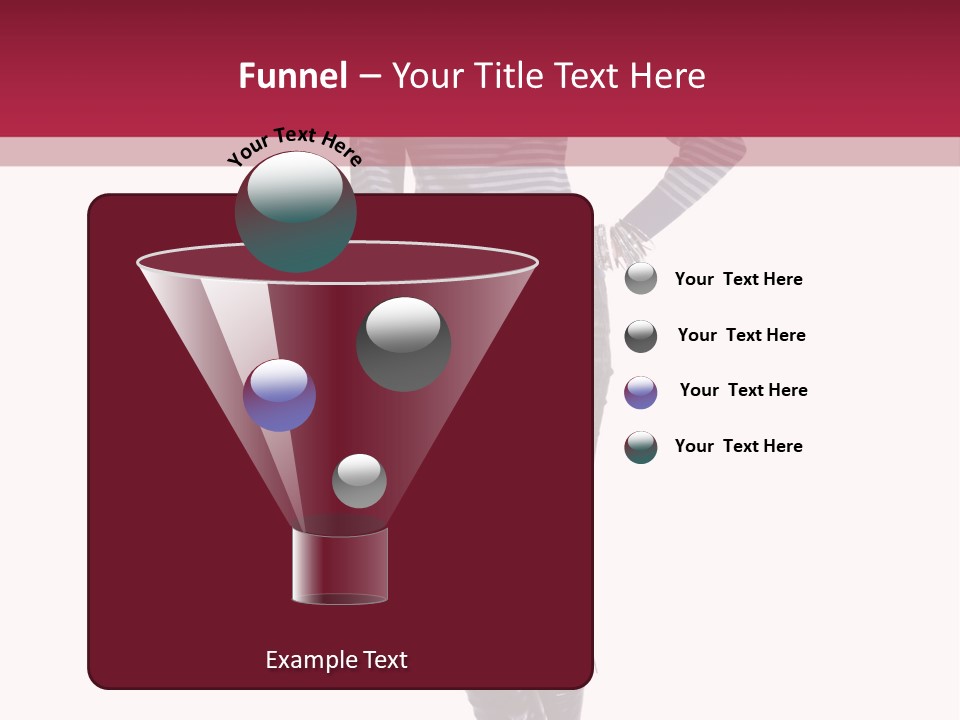 Elegance Young Scarf PowerPoint Template