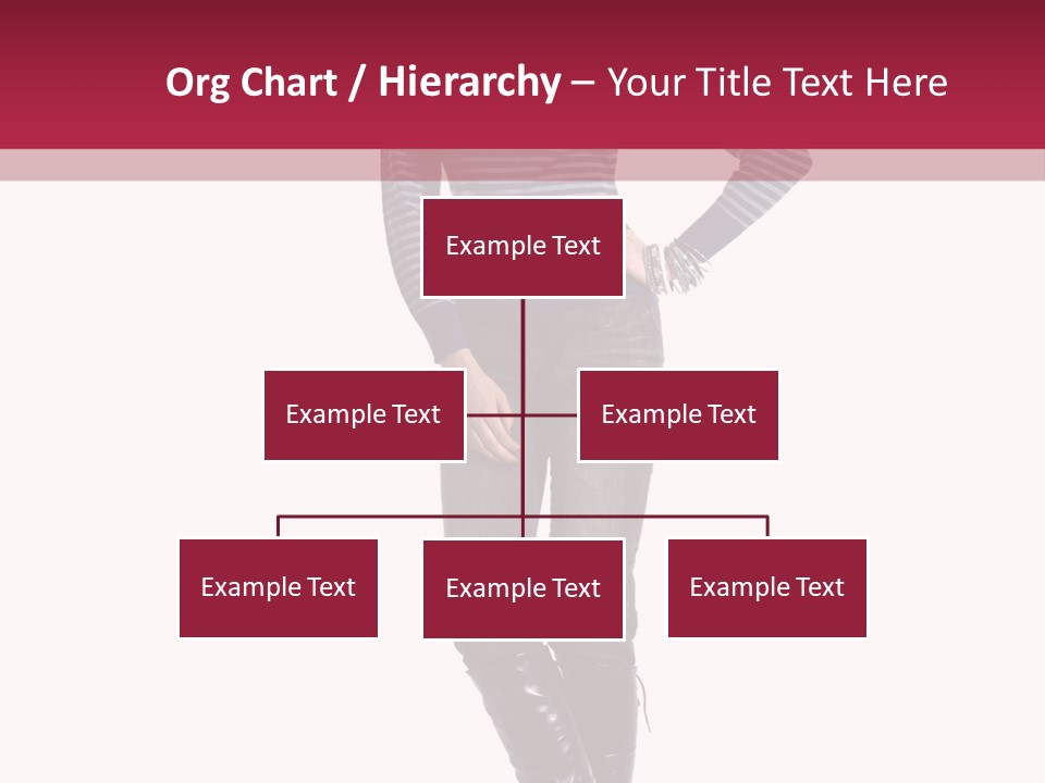 Elegance Young Scarf PowerPoint Template