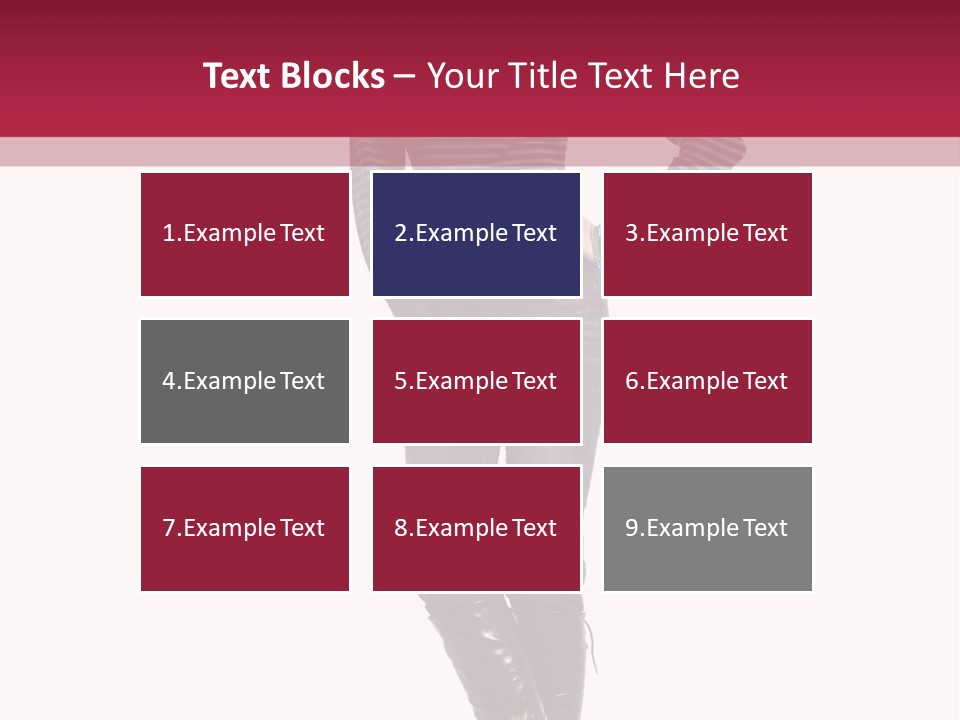 Elegance Young Scarf PowerPoint Template