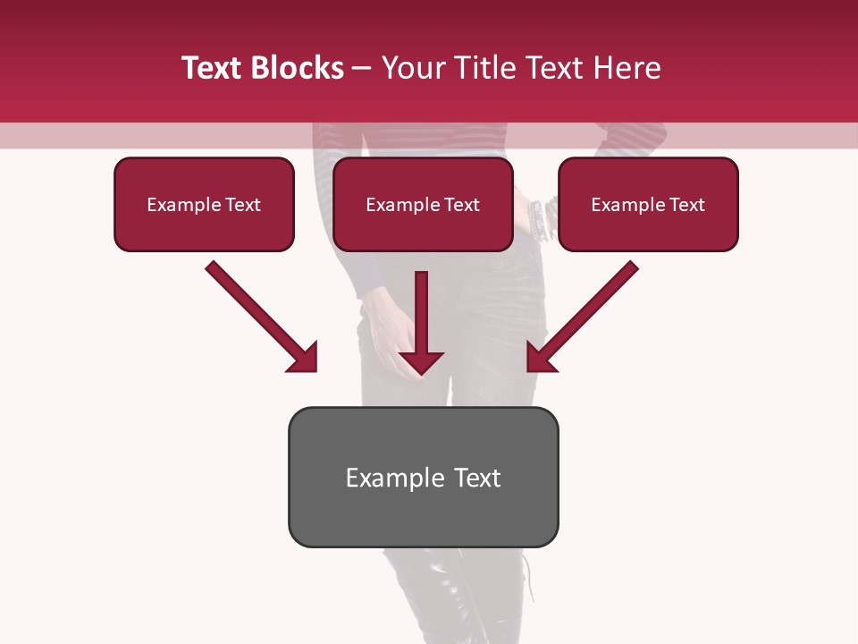 Elegance Young Scarf PowerPoint Template