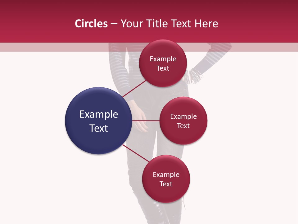 Elegance Young Scarf PowerPoint Template