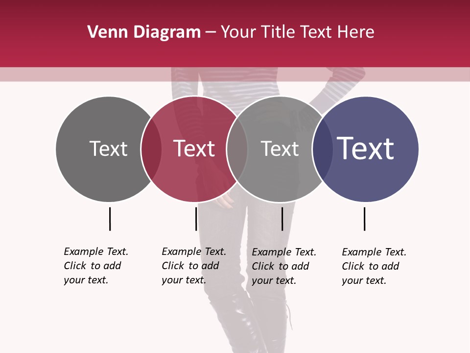 Elegance Young Scarf PowerPoint Template