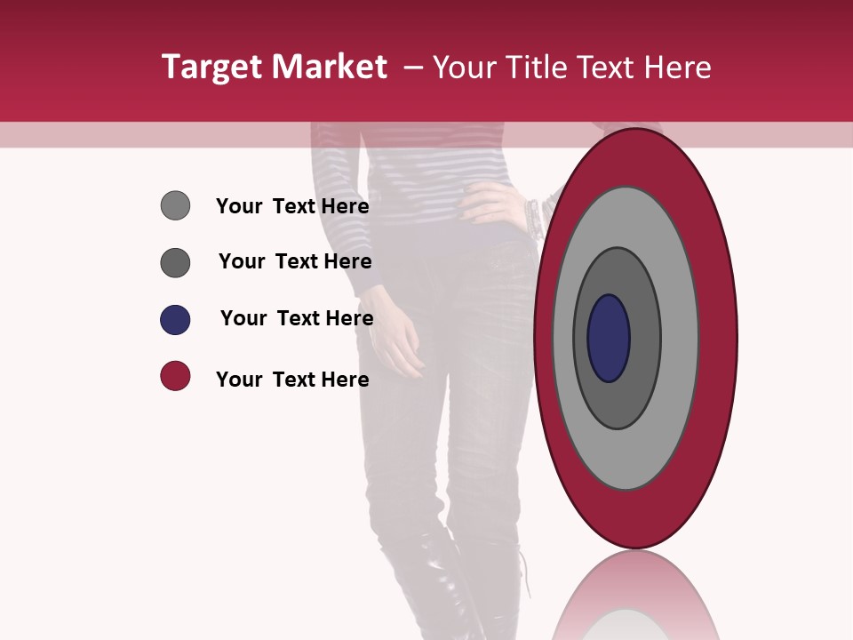 Elegance Young Scarf PowerPoint Template