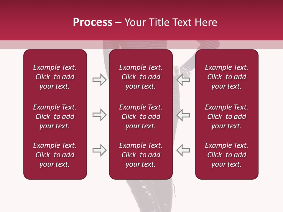 Elegance Young Scarf PowerPoint Template