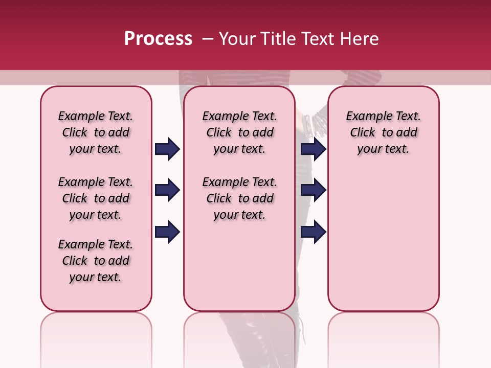 Elegance Young Scarf PowerPoint Template