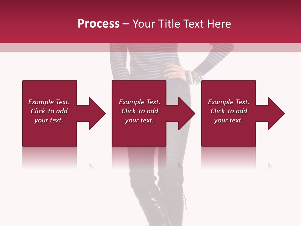 Elegance Young Scarf PowerPoint Template