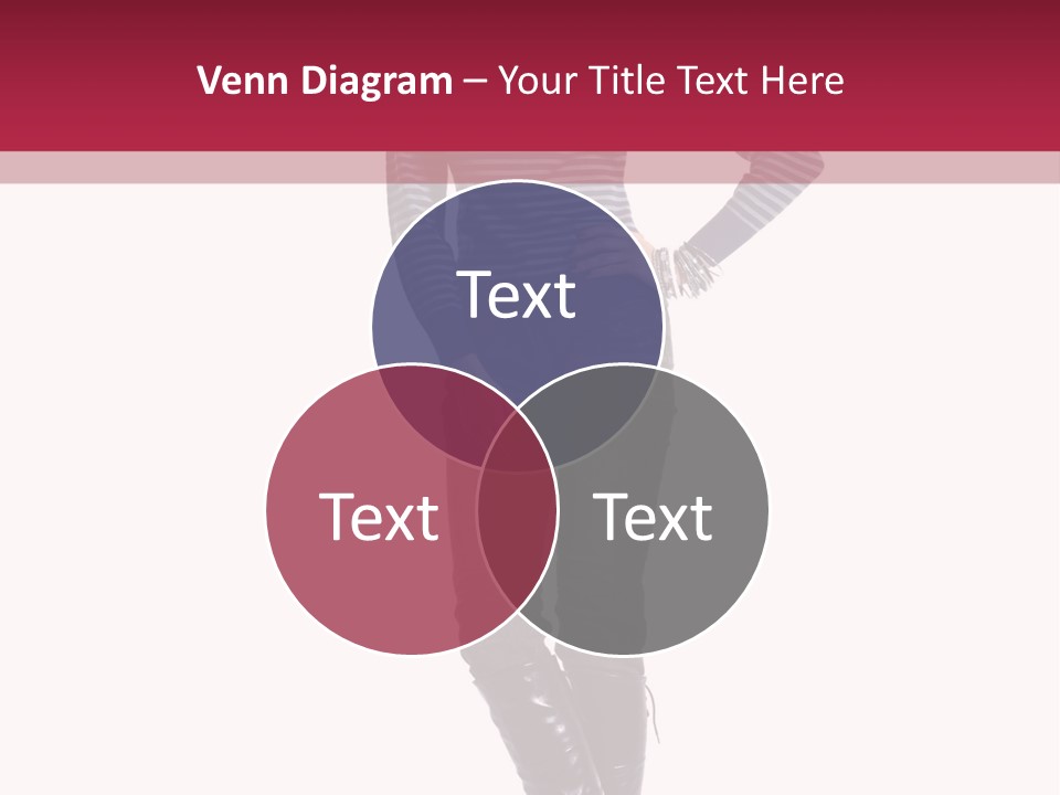 Elegance Young Scarf PowerPoint Template