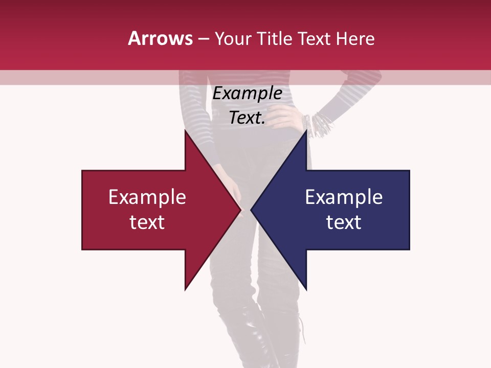 Elegance Young Scarf PowerPoint Template