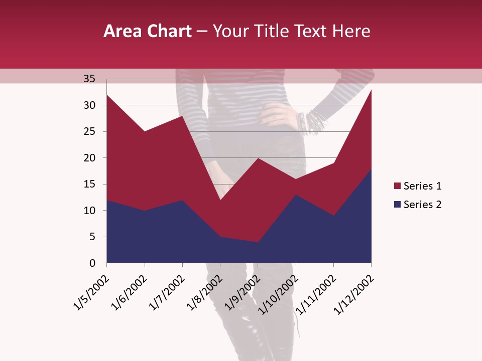 Elegance Young Scarf PowerPoint Template