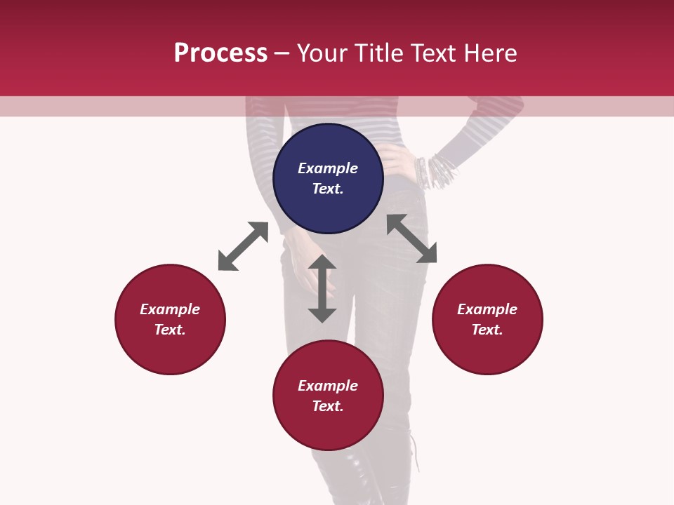 Elegance Young Scarf PowerPoint Template