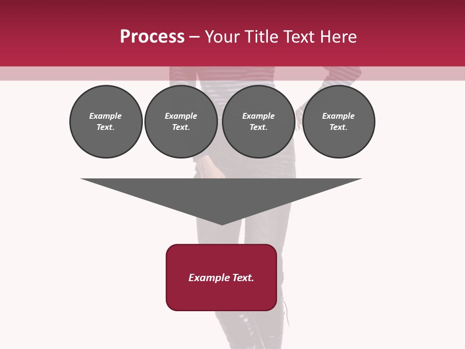 Elegance Young Scarf PowerPoint Template