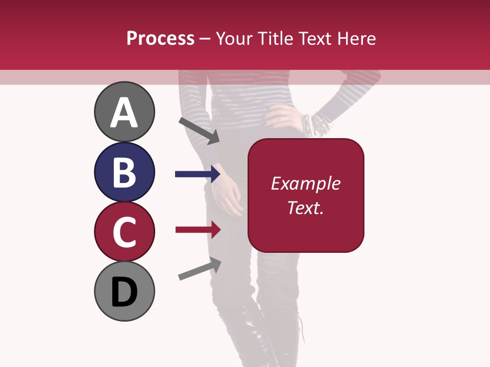 Elegance Young Scarf PowerPoint Template