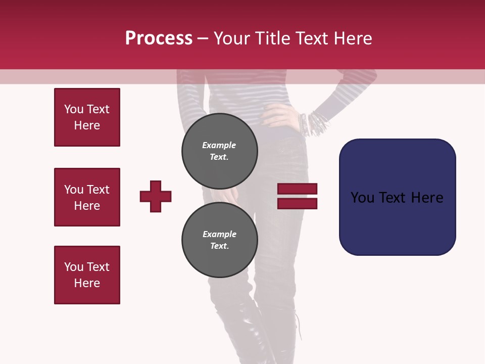 Elegance Young Scarf PowerPoint Template