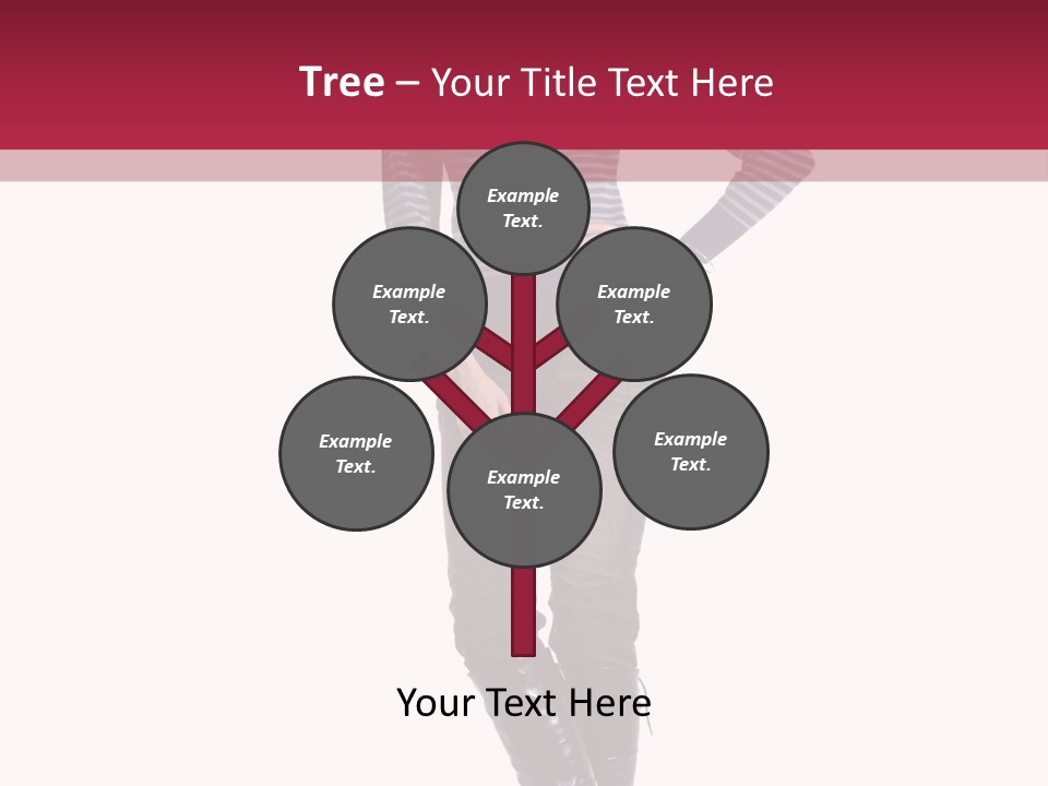 Elegance Young Scarf PowerPoint Template