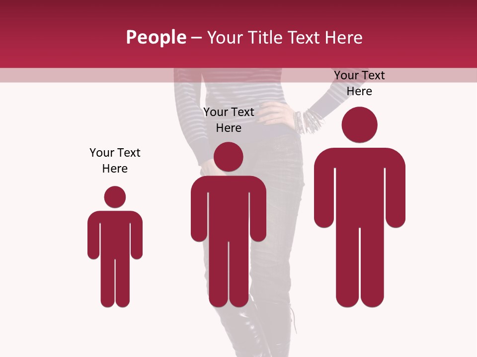 Elegance Young Scarf PowerPoint Template