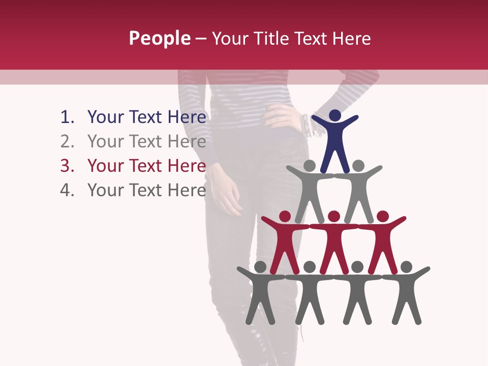 Elegance Young Scarf PowerPoint Template