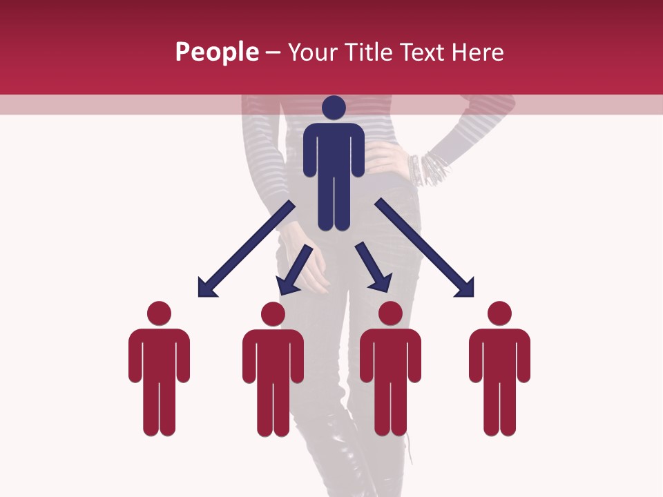 Elegance Young Scarf PowerPoint Template