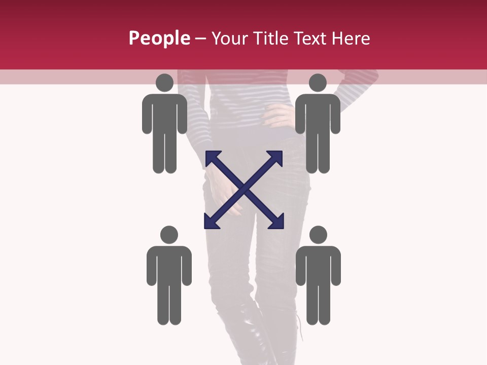 Elegance Young Scarf PowerPoint Template