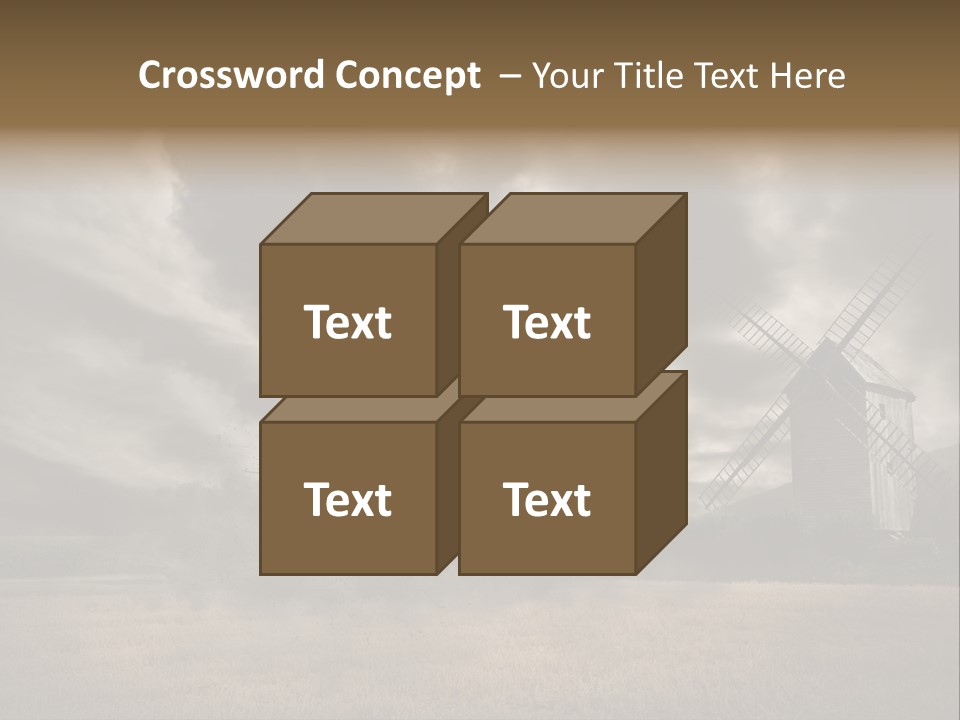 Girl Ground Closeup PowerPoint Template