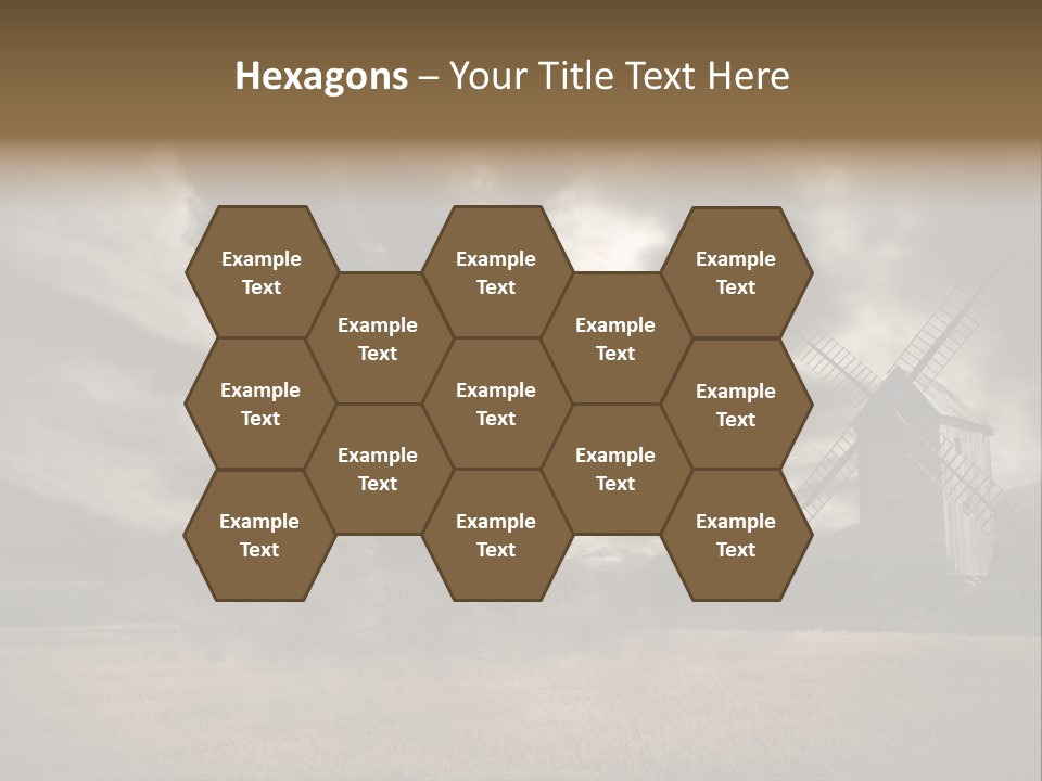 Girl Ground Closeup PowerPoint Template