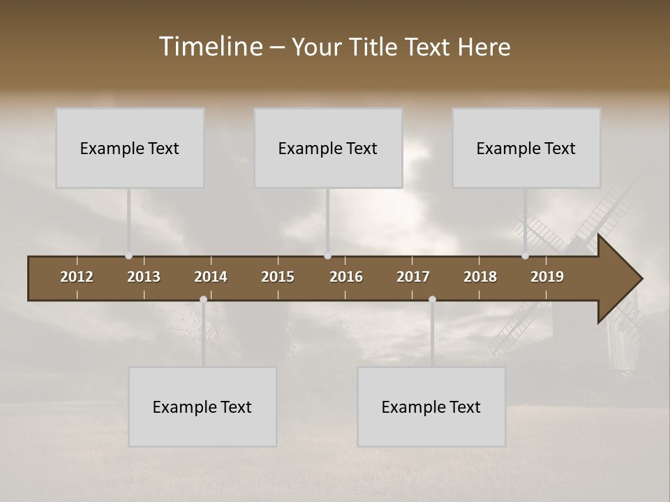 Girl Ground Closeup PowerPoint Template