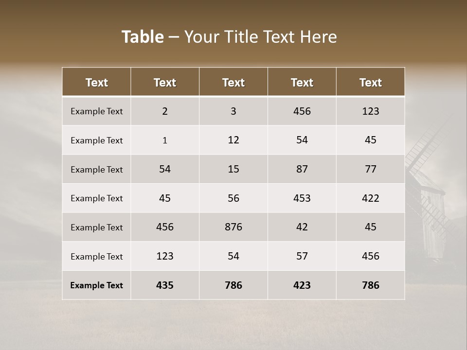 Girl Ground Closeup PowerPoint Template