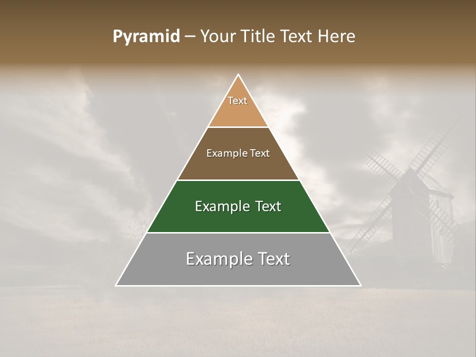 Girl Ground Closeup PowerPoint Template