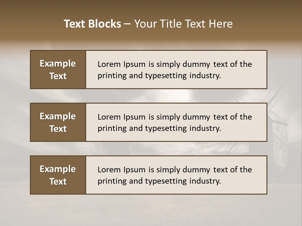 Girl Ground Closeup PowerPoint Template