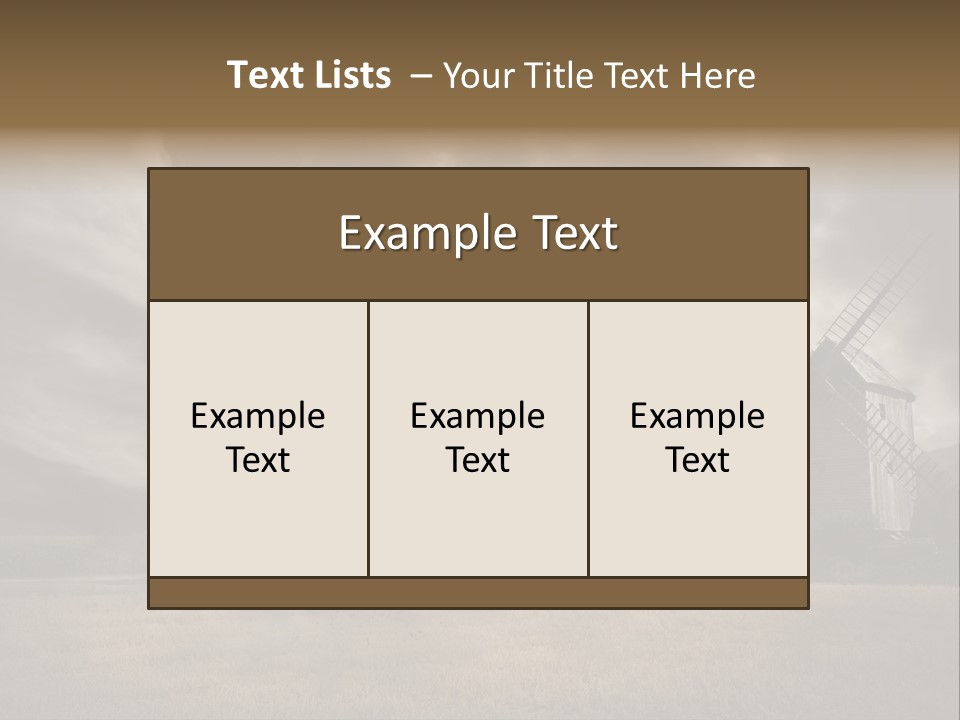 Girl Ground Closeup PowerPoint Template