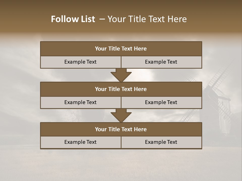 Girl Ground Closeup PowerPoint Template