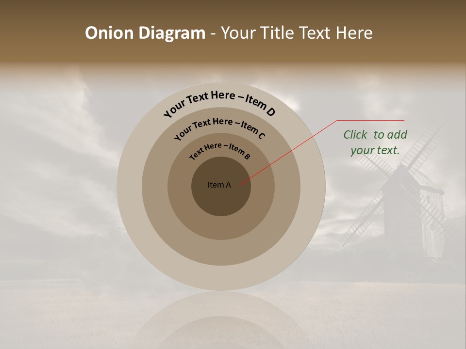 Girl Ground Closeup PowerPoint Template