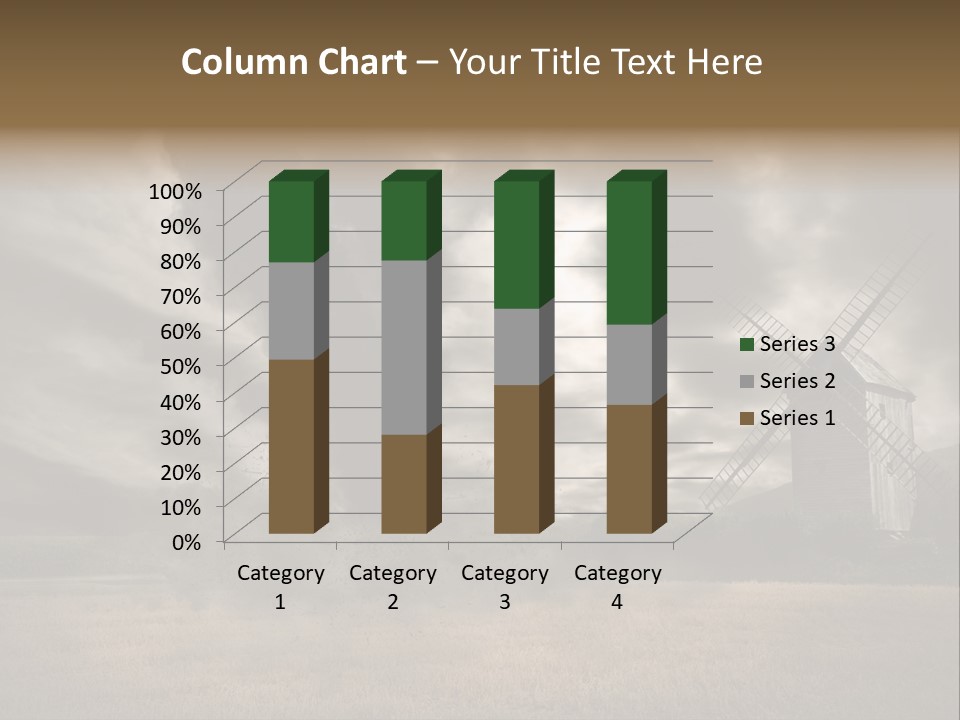 Girl Ground Closeup PowerPoint Template