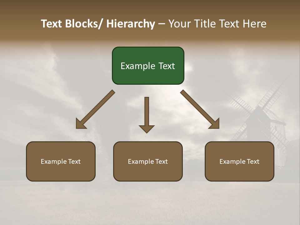 Girl Ground Closeup PowerPoint Template