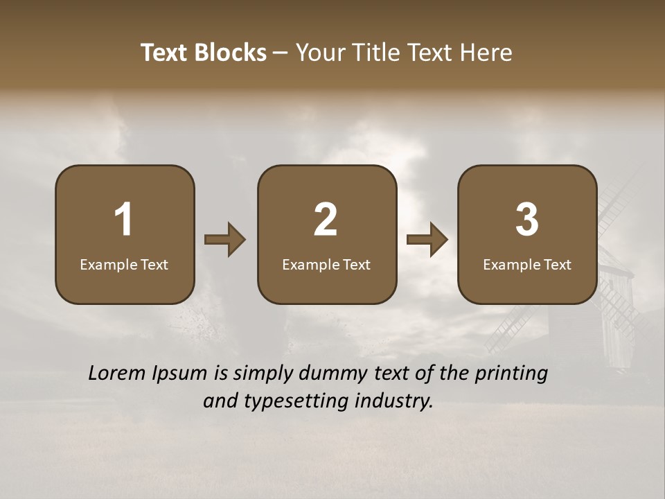 Girl Ground Closeup PowerPoint Template